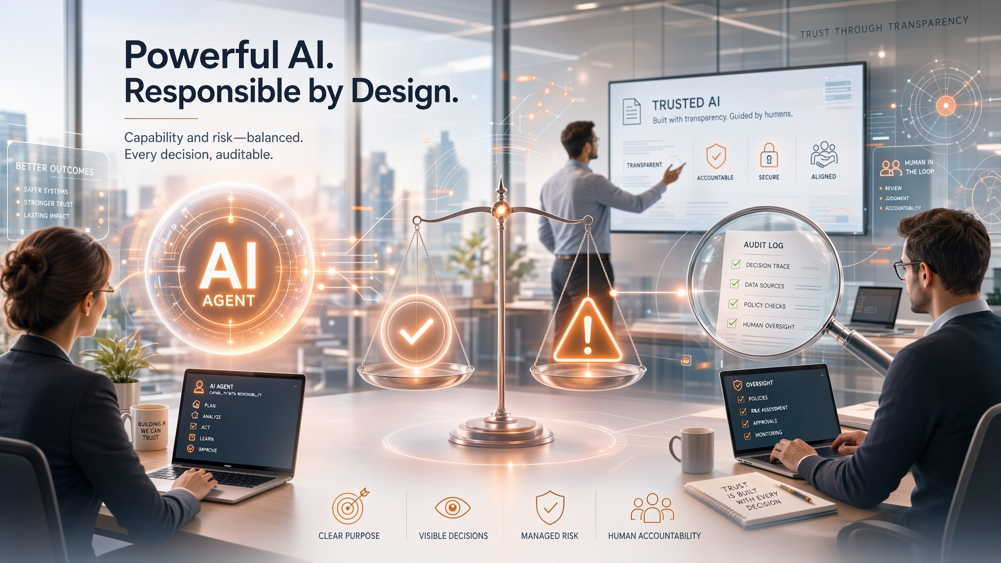 Challenges and risks of AI agents
