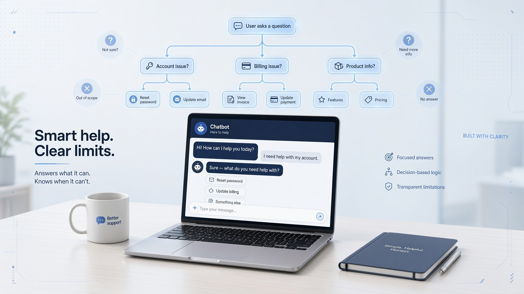 Chatbot interface